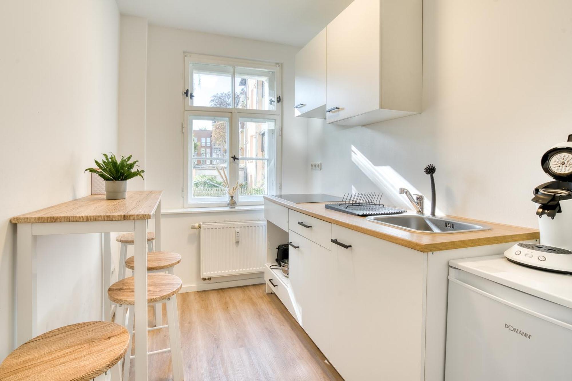 Appartement Homy I Moderner Retrocharme Wlan & Netflix à Leipzig Extérieur photo